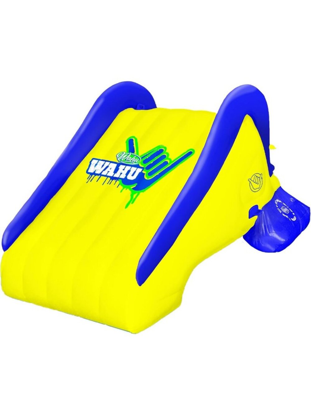 Colorful Inflatable Water Slide for Kids | 7.2ft Long, Fast Ride with Spray